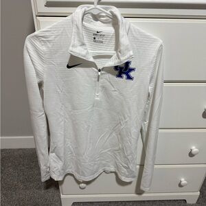 White Nike Kentucky Pullover
